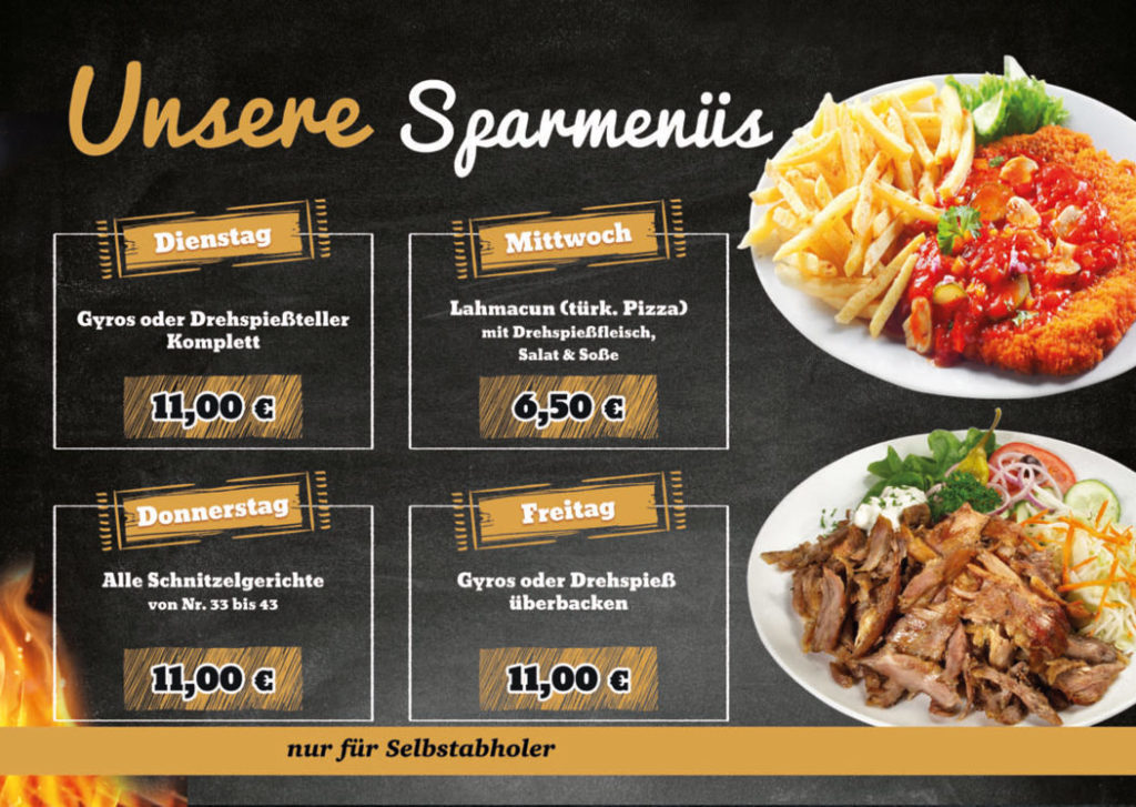 Grillhaus Weisweiler Speisekarte